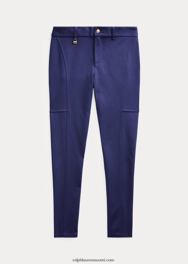 Ralph Lauren lapset stretch-puuvillasekoitetut leggingsit 0Z24ZR7211 hienostunut laivasto
