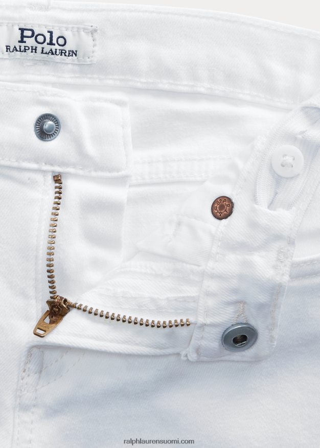 Ralph Lauren lapset sullivan slim stretch farkku 0Z24ZR5621 cohenin valkoinen