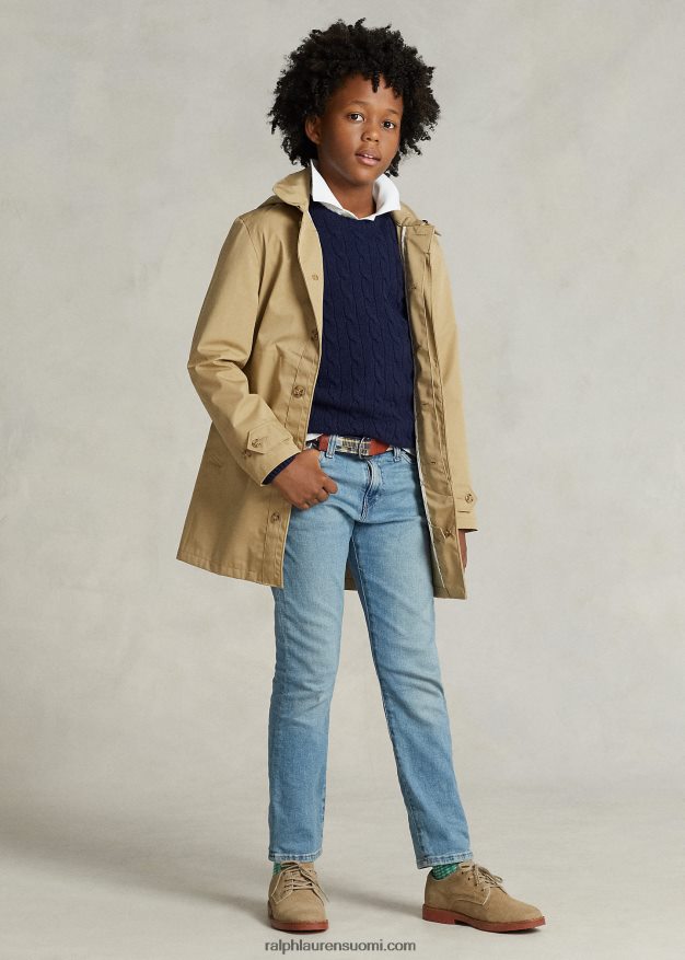 Ralph Lauren lapset sullivan slim stretch farkku 0Z24ZR6569 miehityksen pesu