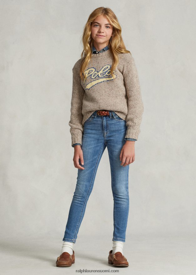 Ralph Lauren lapset tompkins stretch skinny fit farkku 0Z24ZR6975 disa pesu