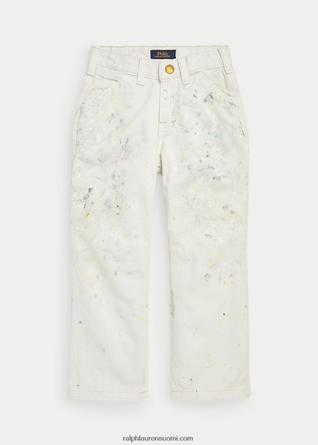 Ralph Lauren lapset twill maalarin housut 0Z24ZR6538 saxtonin pesu