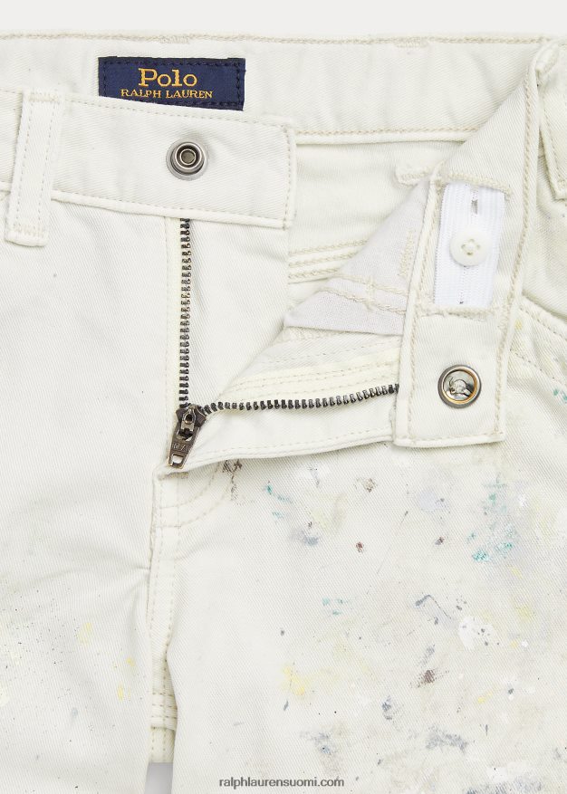 Ralph Lauren lapset twill maalarin housut 0Z24ZR6538 saxtonin pesu