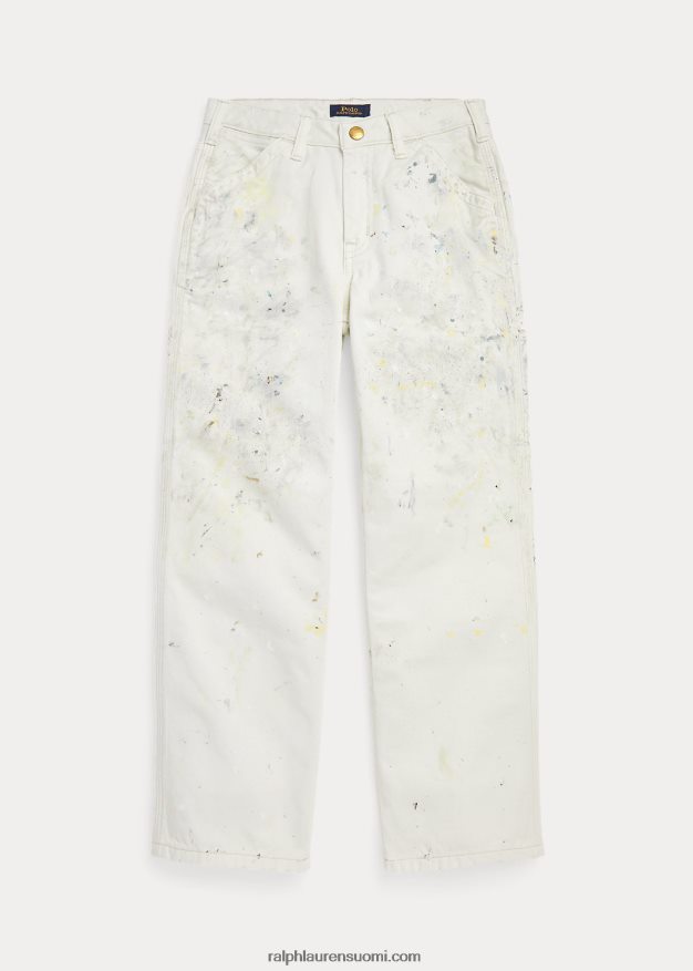 Ralph Lauren lapset twill maalarin housut 0Z24ZR6684 saxtonin pesu