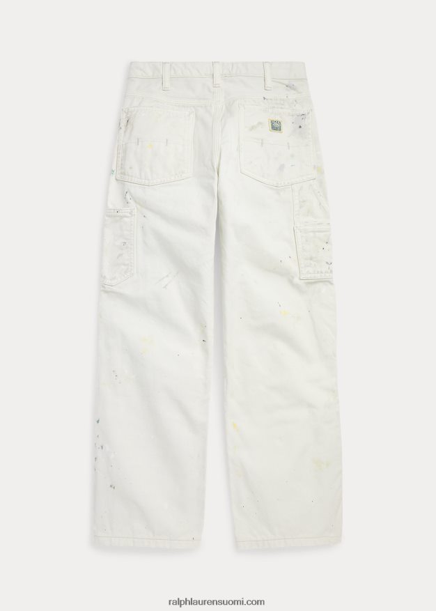 Ralph Lauren lapset twill maalarin housut 0Z24ZR6684 saxtonin pesu