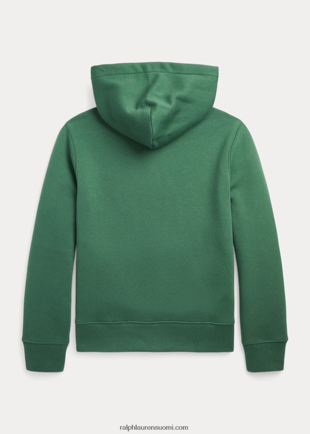 Ralph Lauren lapset graafinen kirjailtu fleecehuppari 0Z24ZR6123 veranon vihreä