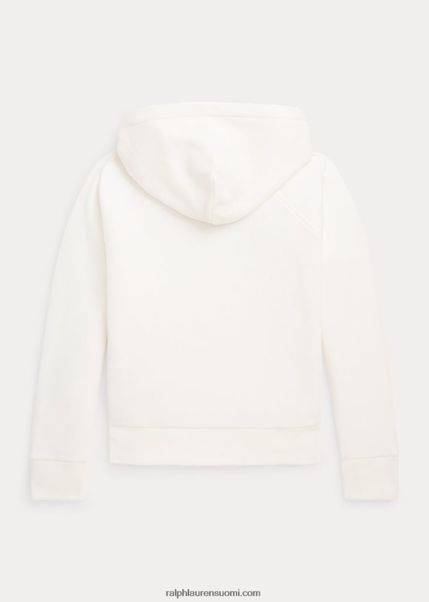 Ralph Lauren lapset iso ponifleecehuppari 0Z24ZR7496 kannenpesuaine valkoinen