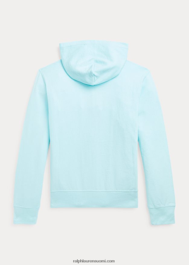 Ralph Lauren lapset kylpyläfrotee täysvetoketjuhuppari 0Z24ZR6177 saari aqua