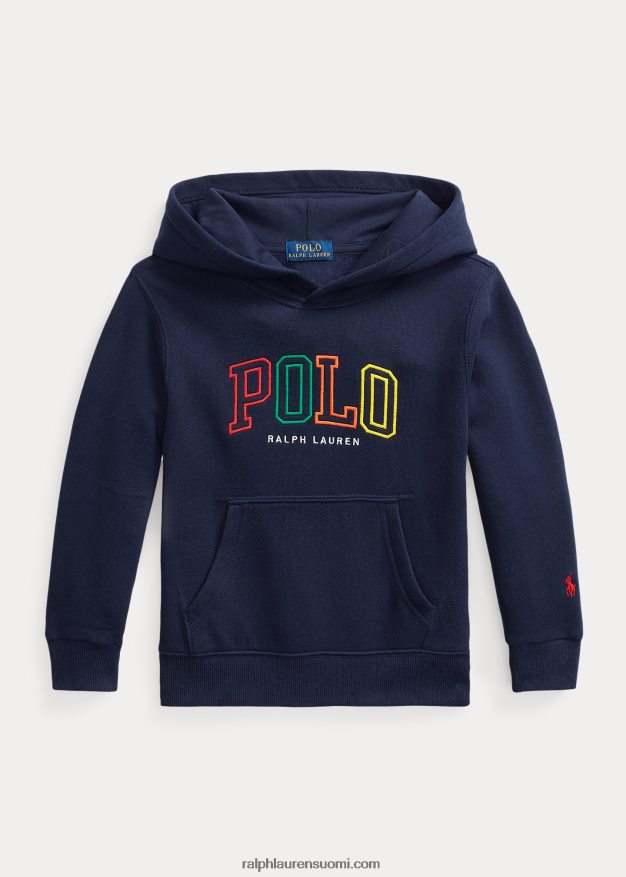 Ralph Lauren lapset logollinen fleecehuppari 0Z24ZR6435 risteilylaivasto