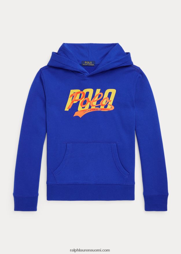 Ralph Lauren lapset logollinen fleecehuppari 0Z24ZR6663 safiiri tähti