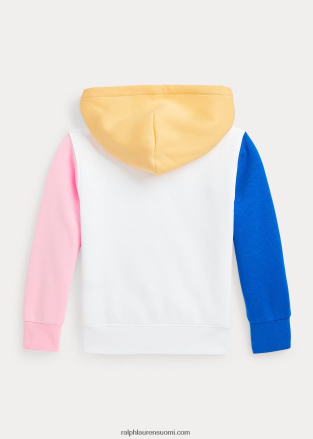 Ralph Lauren lapset polo bear -värinen fleecehuppari 0Z24ZR5792 valkoinen monijousikarhu