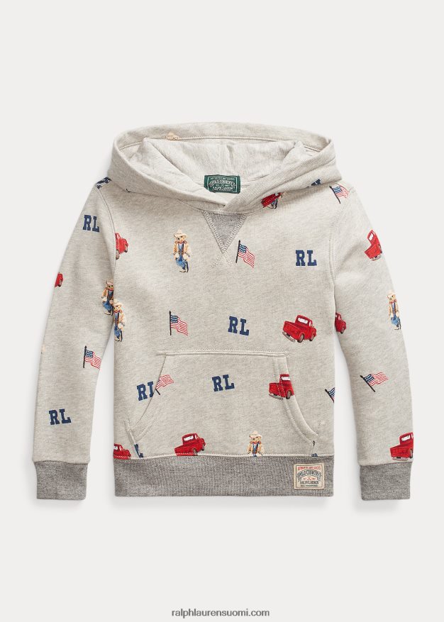 Ralph Lauren lapset poolokarhu fleecehuppari 0Z24ZR5810 brooklyn kanerva
