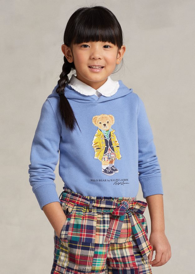 Ralph Lauren lapset poolokarhu fleecehuppari 0Z24ZR7348 satamasaaren sininen