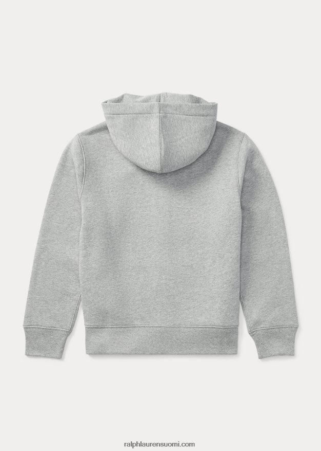 Ralph Lauren lapset puuvillasekoite-fleece-huppari 0Z24ZR6056 tumma sport kanerva