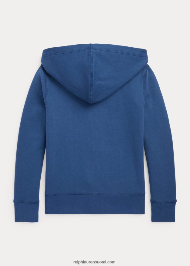 Ralph Lauren lapset ranskalainen froteehuppari 0Z24ZR7029 yölaivasto/chilipippuri