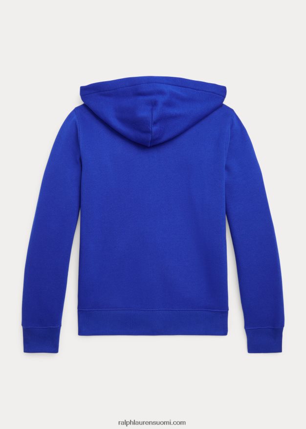 Ralph Lauren lapset täysvetoketjullinen polo bear fleece -huppari 0Z24ZR6644 safiiri tähti