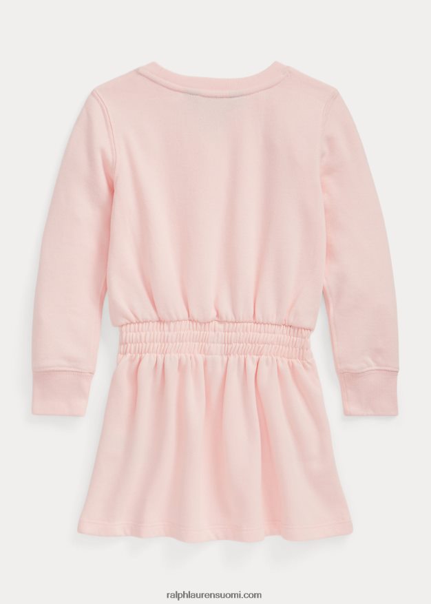 Ralph Lauren lapset logo fleece mekko 0Z24ZR7432 akaasia pinkki