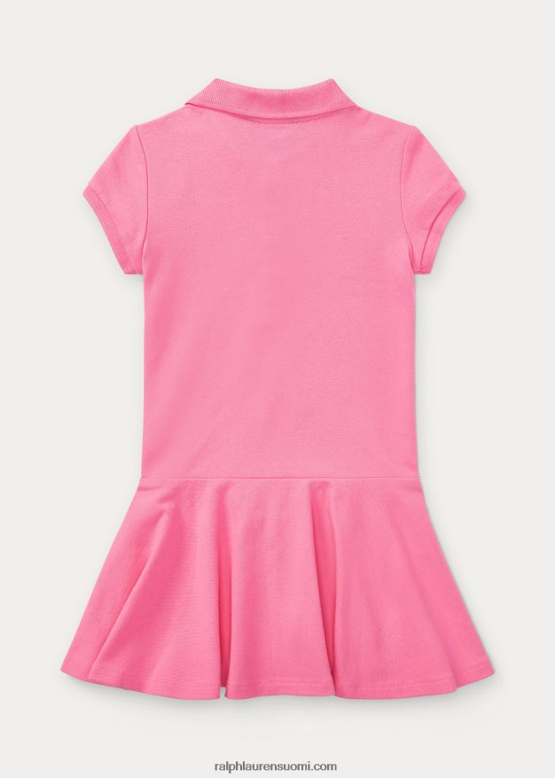 Ralph Lauren lapset lyhythihainen poolomekko 0Z24ZR6941 vaaleanpunainen