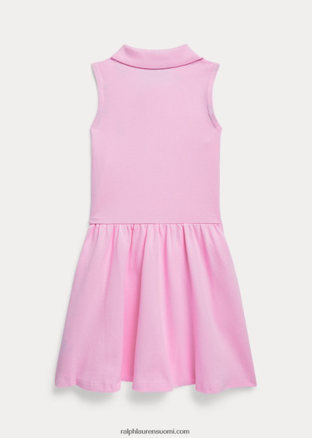 Ralph Lauren lapset stretch mesh poolomekko 0Z24ZR6716 karmelin pinkki