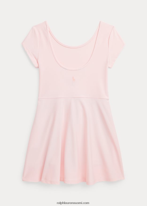 Ralph Lauren lapset suorituskykyinen trikoomekko 0Z24ZR7424 akaasia pinkki
