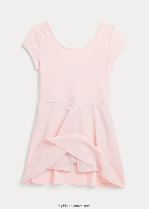 Ralph Lauren lapset suorituskykyinen trikoomekko 0Z24ZR7424 akaasia pinkki
