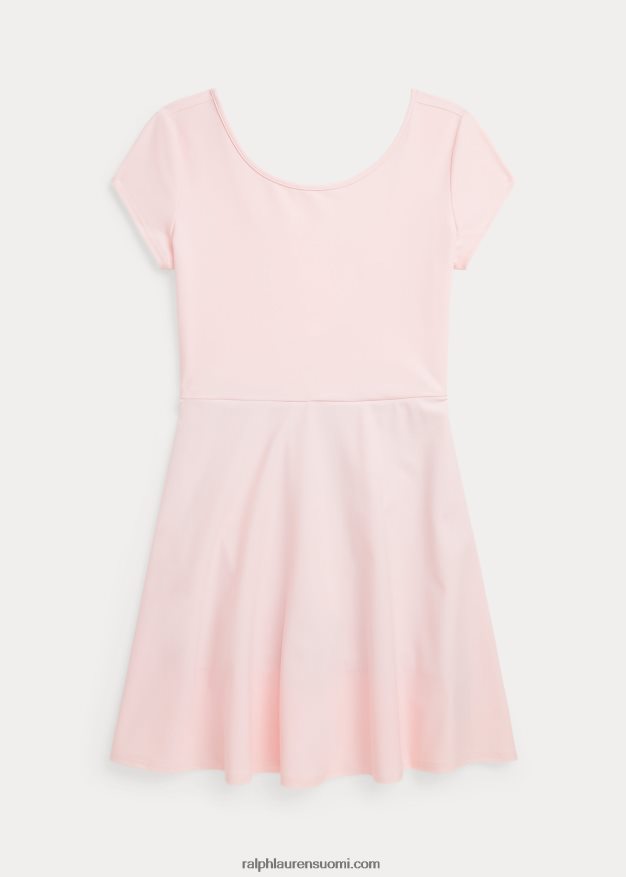 Ralph Lauren lapset suorituskykyinen trikoomekko 0Z24ZR7501 akaasia pinkki