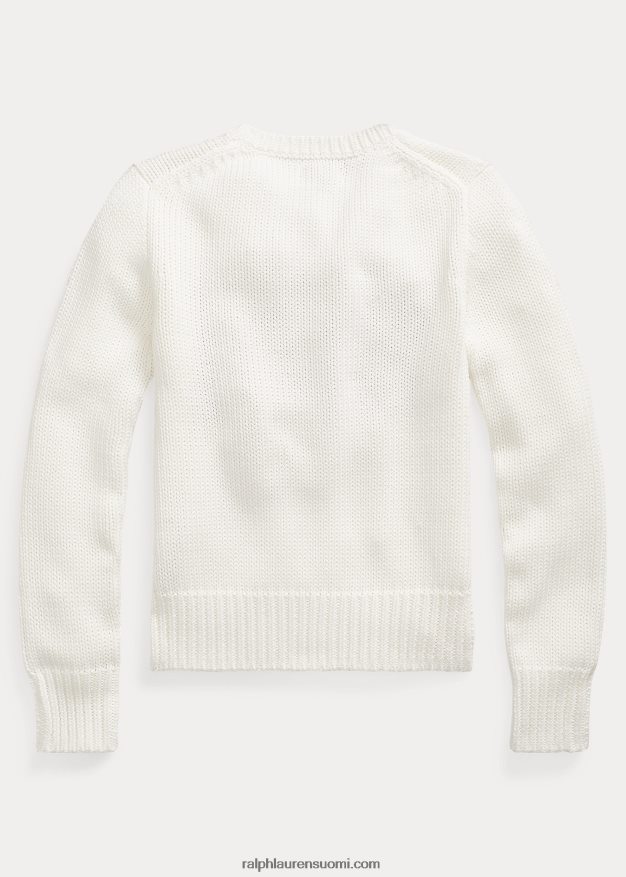 Ralph Lauren lapset lippupuuvillainen crewneck neule 0Z24ZR7232 nevis