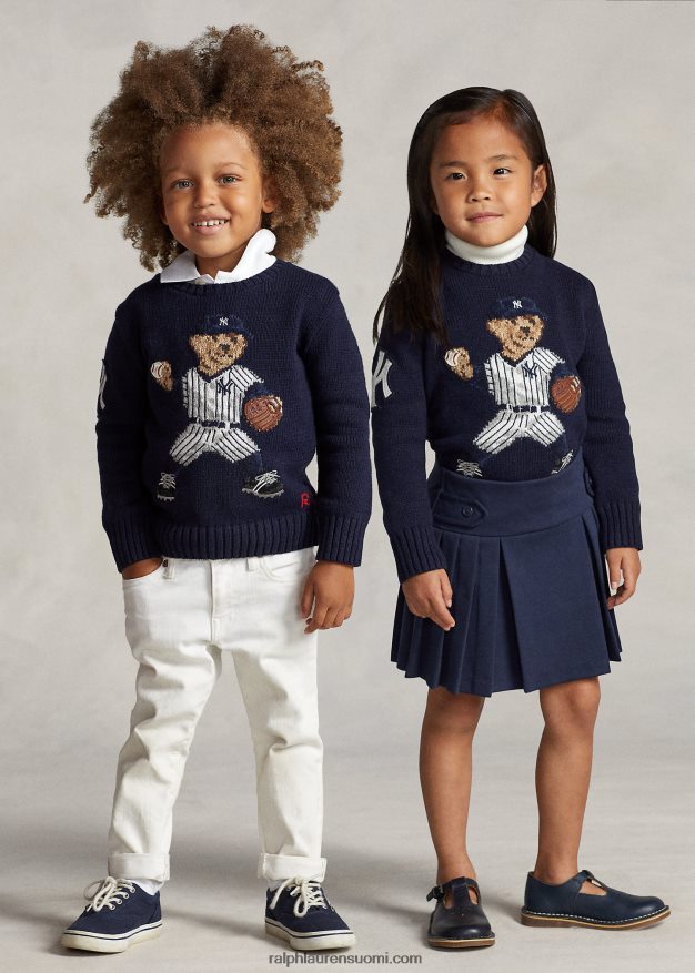 lapset polo ralph lauren yankees karhupusero 0Z24ZR5888 karhun laivasto