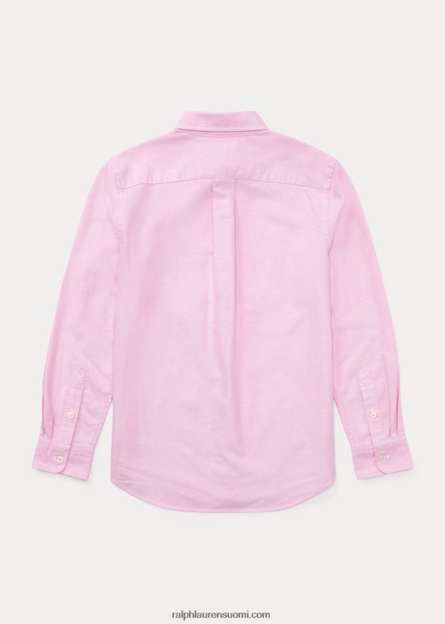 Ralph Lauren lapset ikoninen oxford-paita 0Z24ZR6067 uusi ruusu