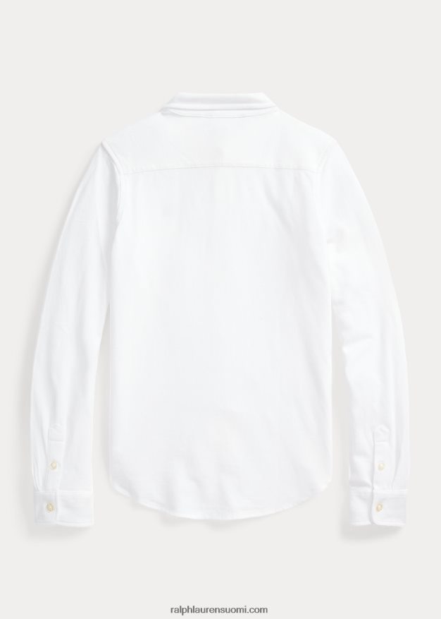 Ralph Lauren lapset neuloa oxford-paita 0Z24ZR7550 valkoinen