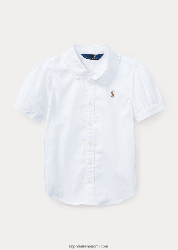 Ralph Lauren lapset oxford paita 0Z24ZR6923 valkoinen