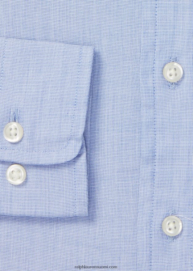 Ralph Lauren lapset regent slim fit puuvillainen mekkopaita 0Z24ZR5829 sininen