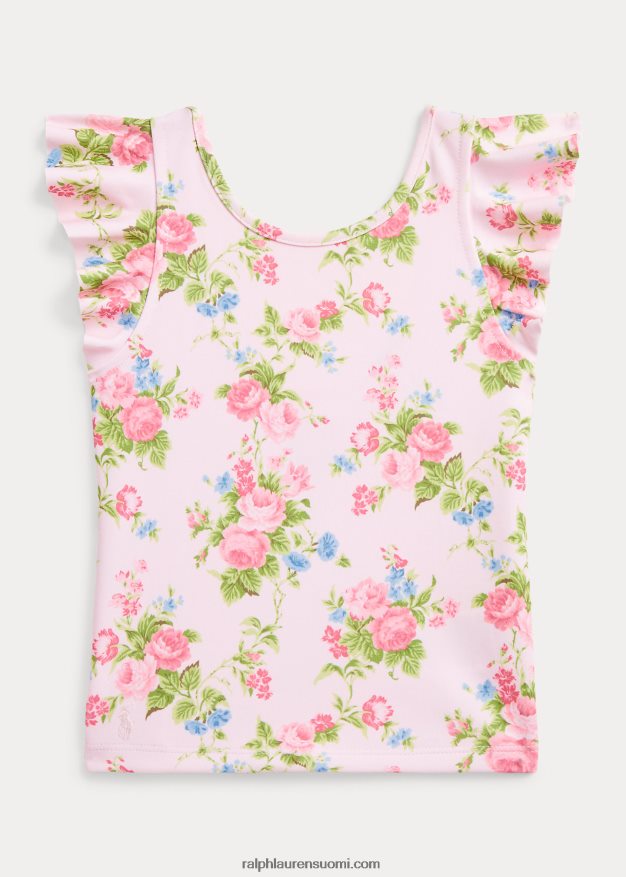 Ralph Lauren lapset kukkainen suorituskykyinen trikoopaita 0Z24ZR6709 hannah kukkainen
