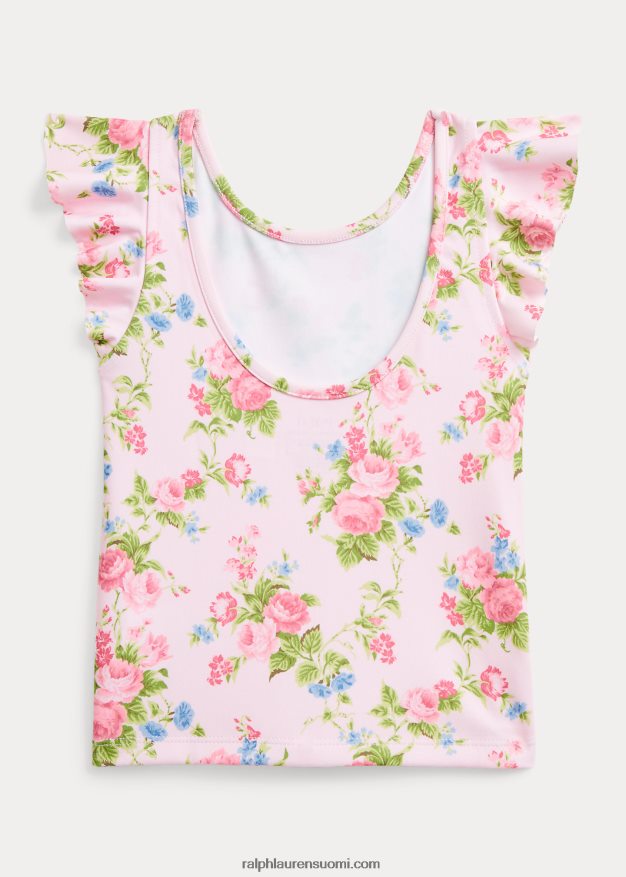 Ralph Lauren lapset kukkainen suorituskykyinen trikoopaita 0Z24ZR6709 hannah kukkainen