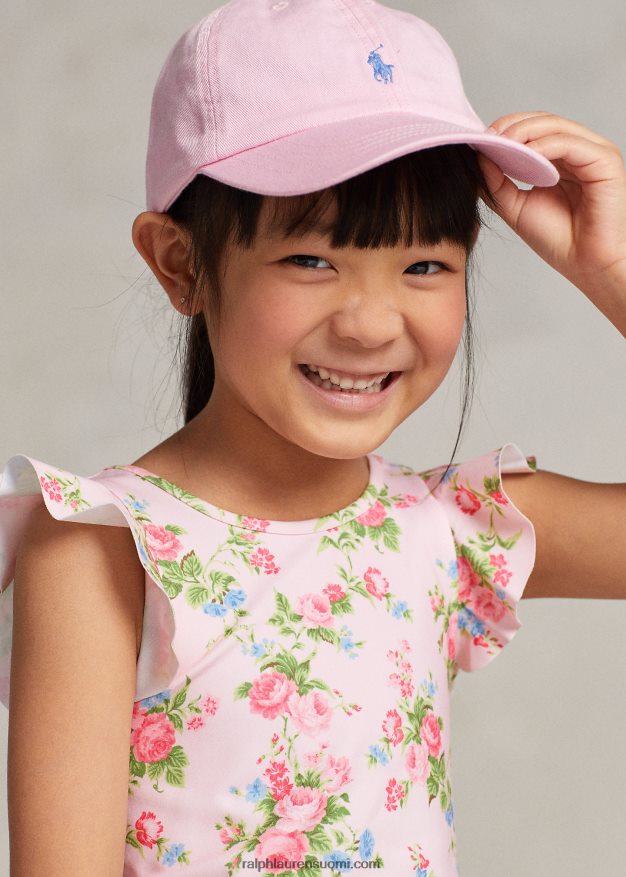 Ralph Lauren lapset kukkainen suorituskykyinen trikoopaita 0Z24ZR6709 hannah kukkainen