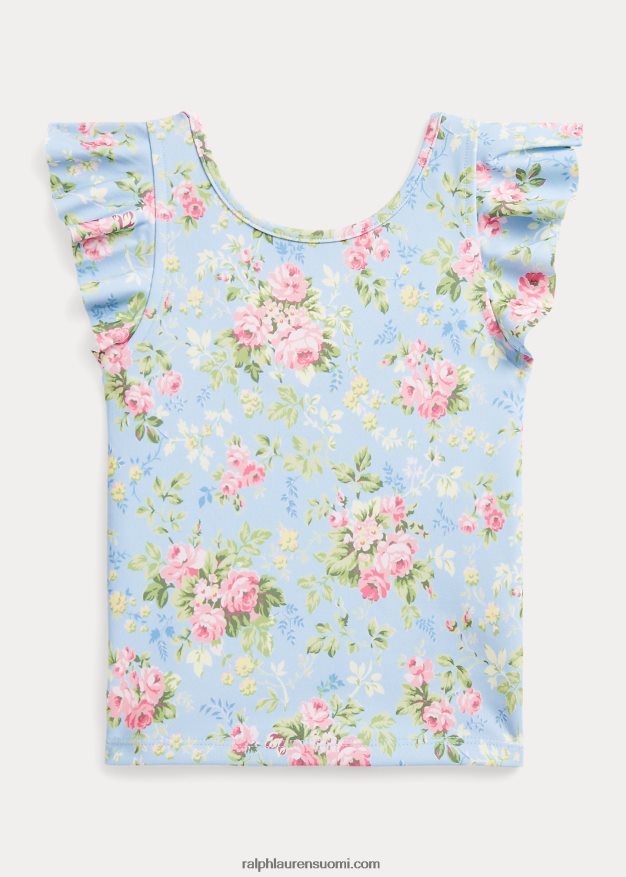 Ralph Lauren lapset kukkainen suorituskykyinen trikoopaita 0Z24ZR6710 rylee kukkainen