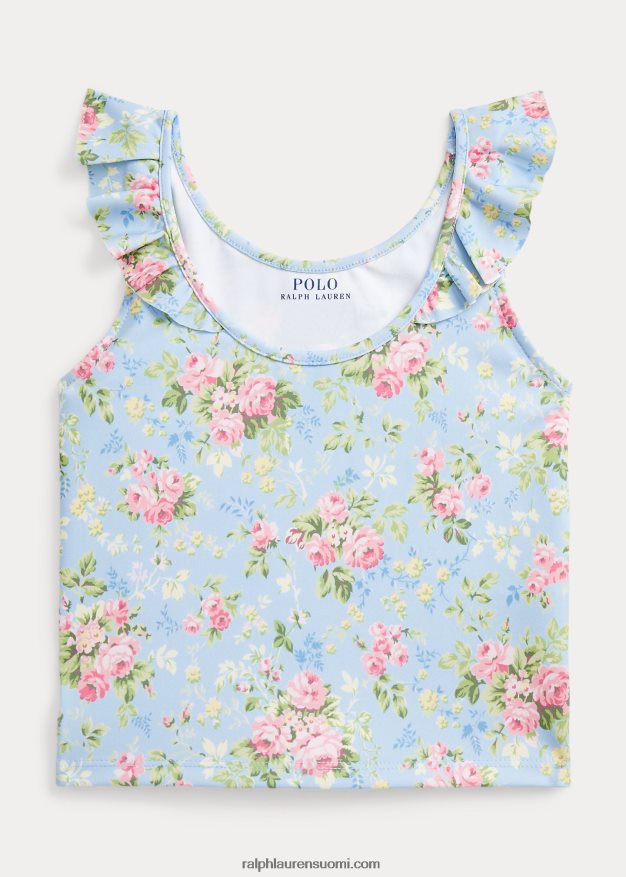 Ralph Lauren lapset kukkainen suorituskykyinen trikoopaita 0Z24ZR7071 rylee kukkainen