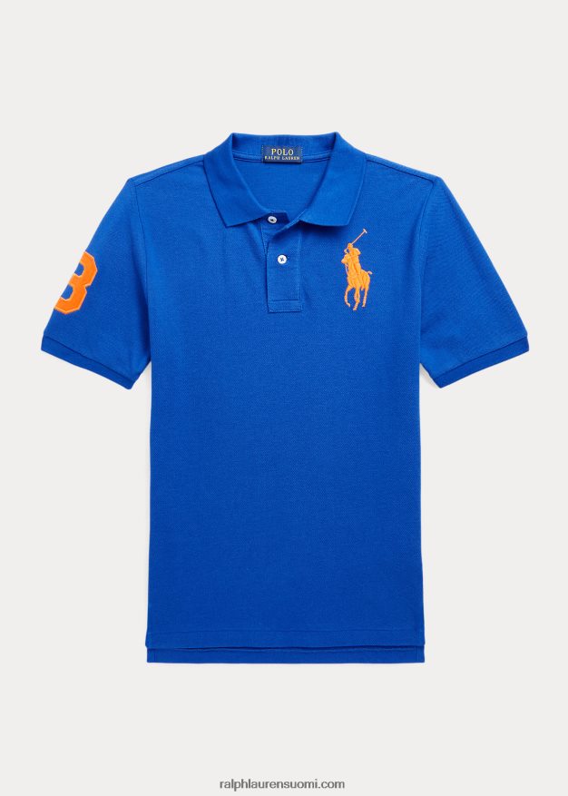 Ralph Lauren lapset Classic fit iso poniverkkopaita 0Z24ZR6626 safiiritähti multi