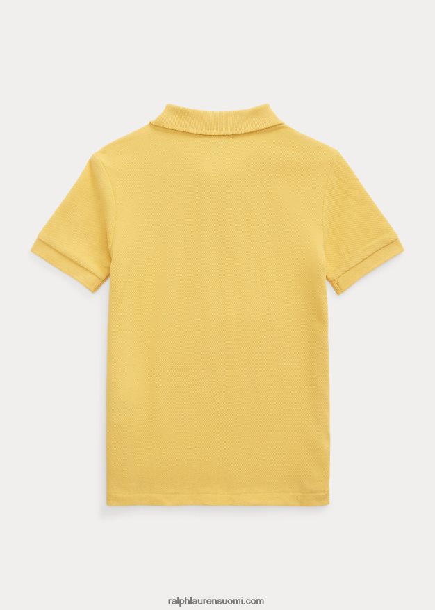 Ralph Lauren lapset ikoninen mesh-poolopaita 0Z24ZR5673 kulta