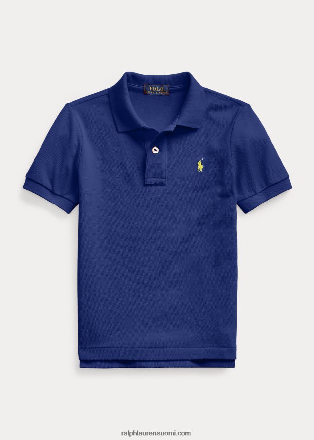 Ralph Lauren lapset ikoninen mesh-poolopaita 0Z24ZR5676 syksy kuninkaallinen