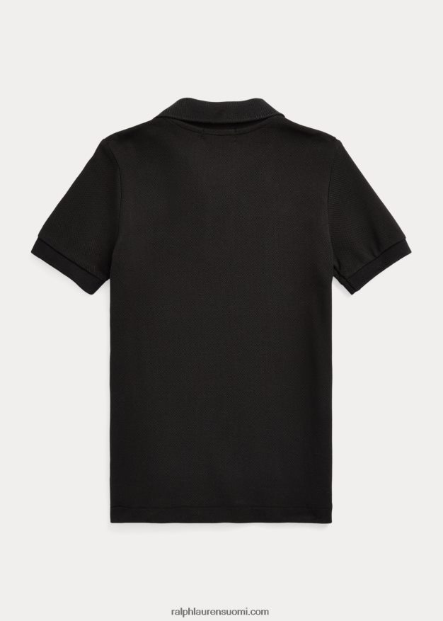 Ralph Lauren lapset ikoninen mesh-poolopaita 0Z24ZR5692 musta
