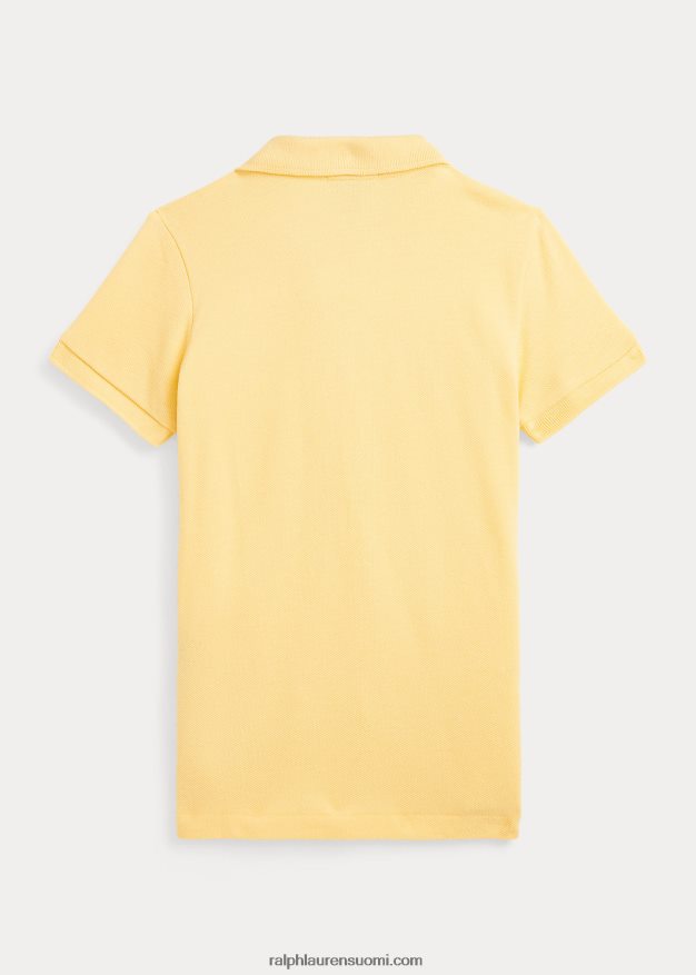Ralph Lauren lapset ikoninen mesh-poolopaita 0Z24ZR5699 maissin keltainen