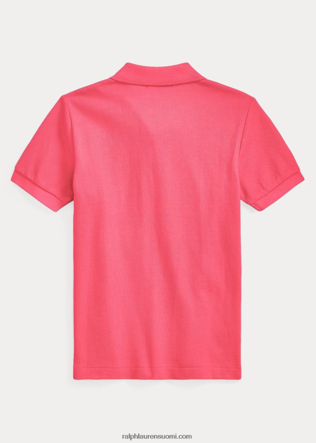 Ralph Lauren lapset ikoninen mesh-poolopaita 0Z24ZR5702 kuuma pinkki