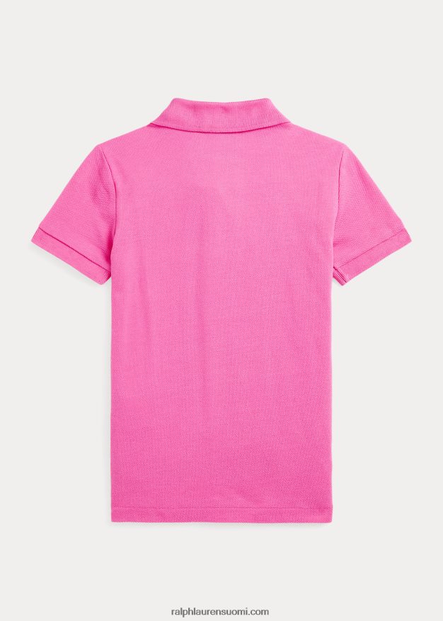 Ralph Lauren lapset ikoninen mesh-poolopaita 0Z24ZR5703 aavikon pinkki