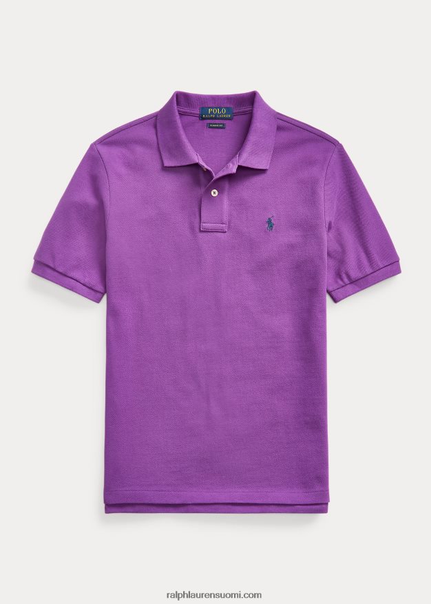 Ralph Lauren lapset ikoninen mesh-poolopaita 0Z24ZR6039 paloma violetti