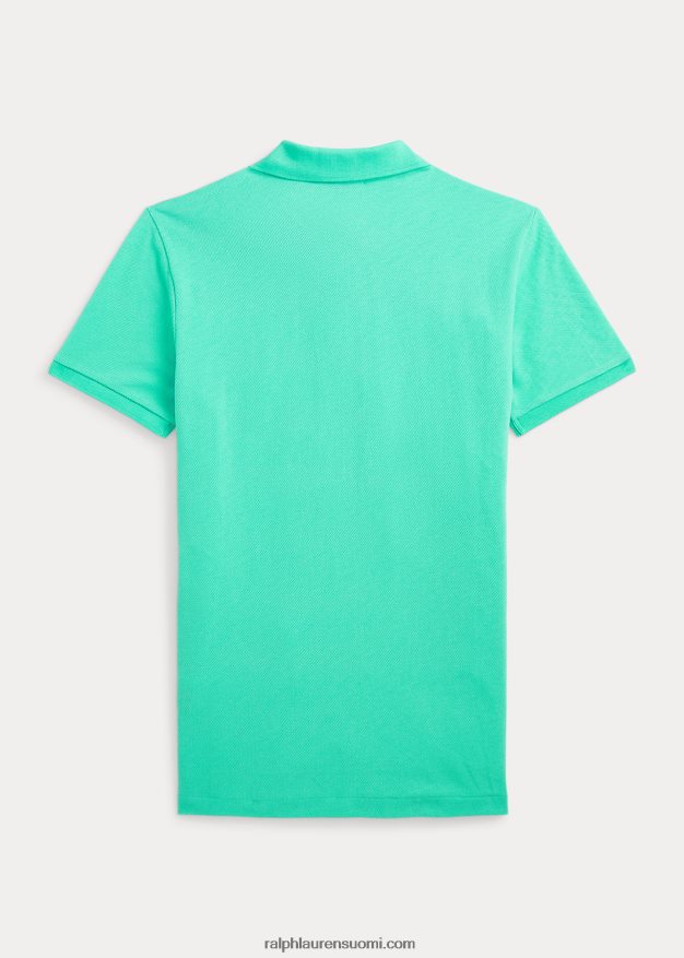 Ralph Lauren lapset ikoninen mesh-poolopaita 0Z24ZR6044 auringonlaskun vihreä
