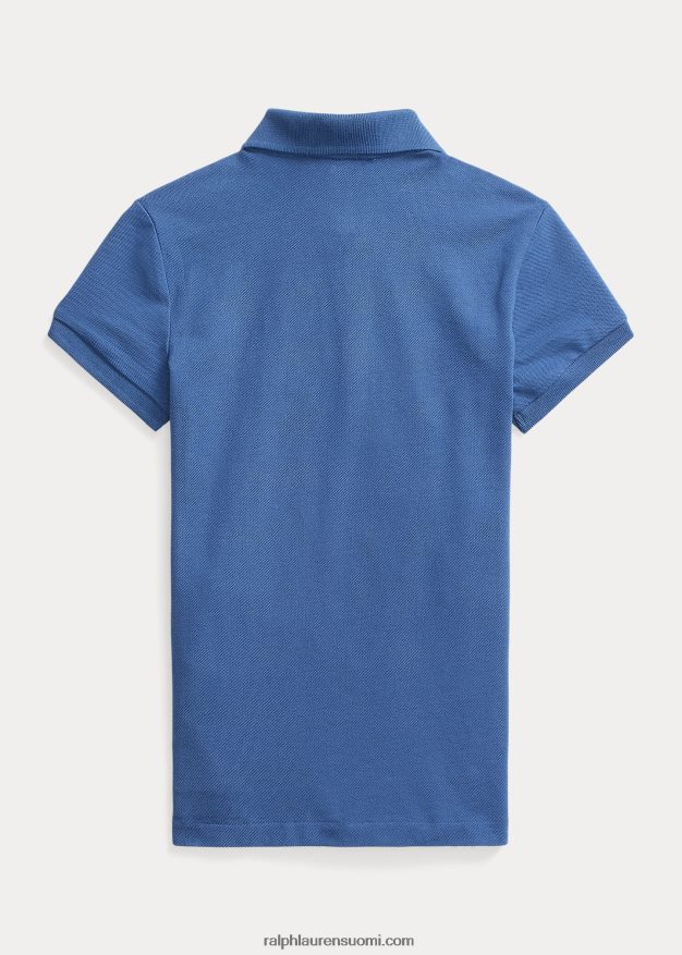 Ralph Lauren lapset joustava puuvillaverkkopaita 0Z24ZR7047 yölaivasto/chilipippuri