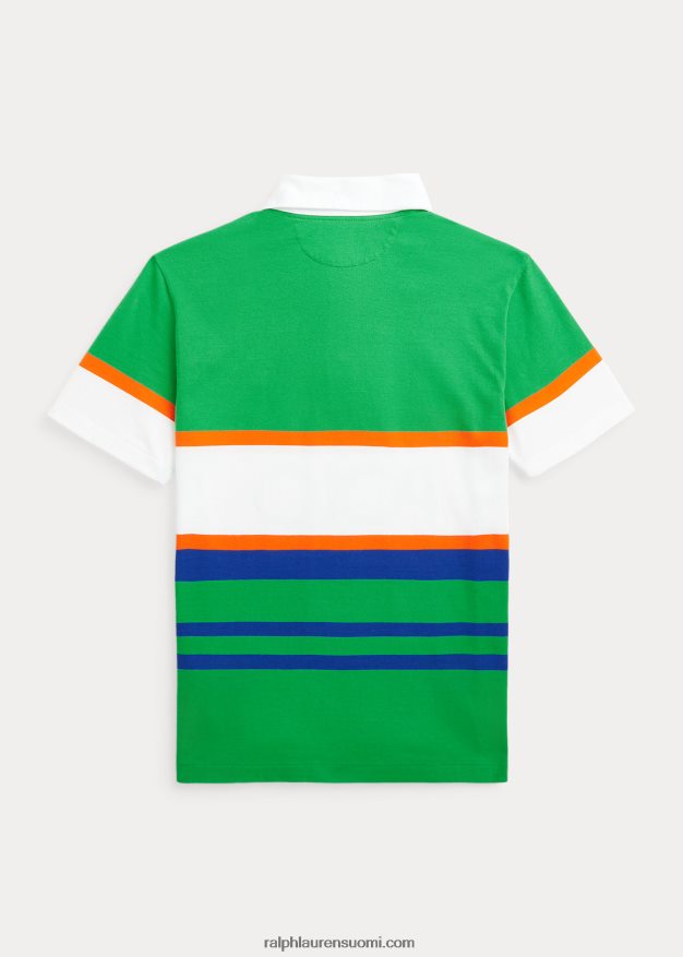 Ralph Lauren lapset logolla tehty lyhythihainen rugbypaita 0Z24ZR9819 ensisijainen vihreä multi