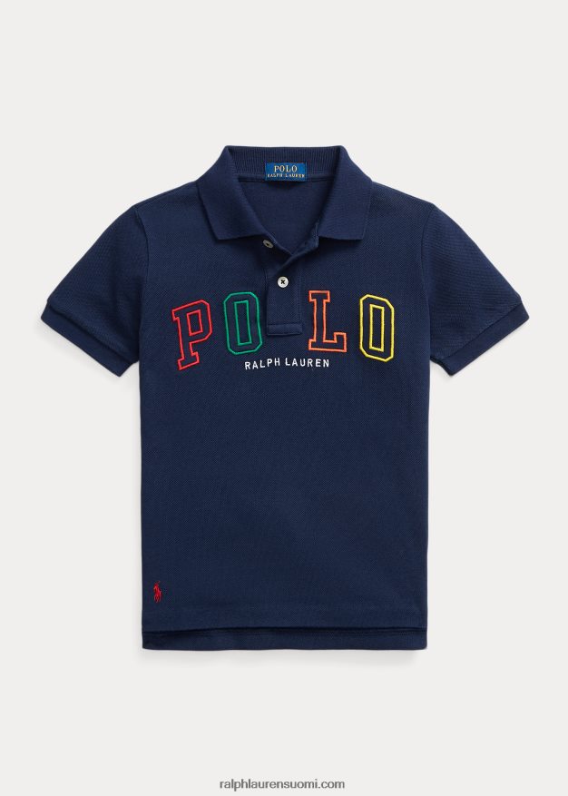 Ralph Lauren lapset logovillakankainen poolopaita 0Z24ZR6496 risteilylaivasto