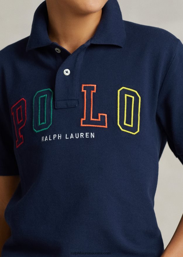 Ralph Lauren lapset logovillakankainen poolopaita 0Z24ZR6563 risteilylaivasto