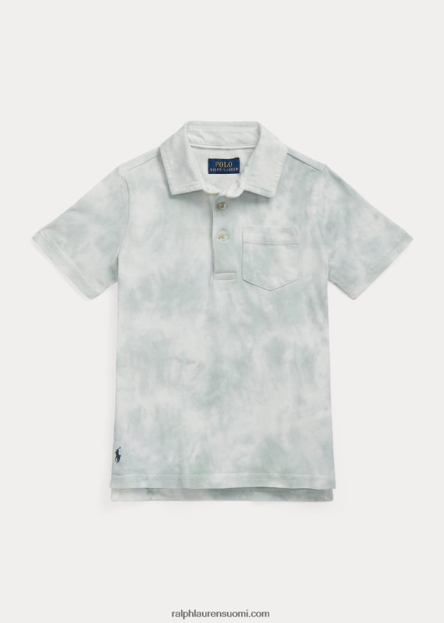 Ralph Lauren lapset pesty puuvillajersey poolopaita 0Z24ZR5732 haalistunut minttu